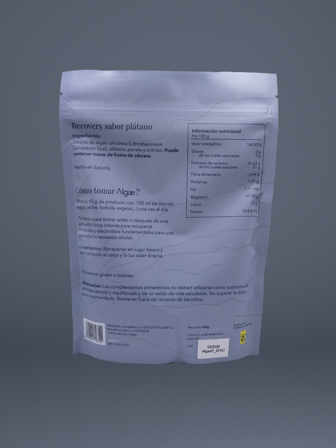 Algae - Recovery Natural